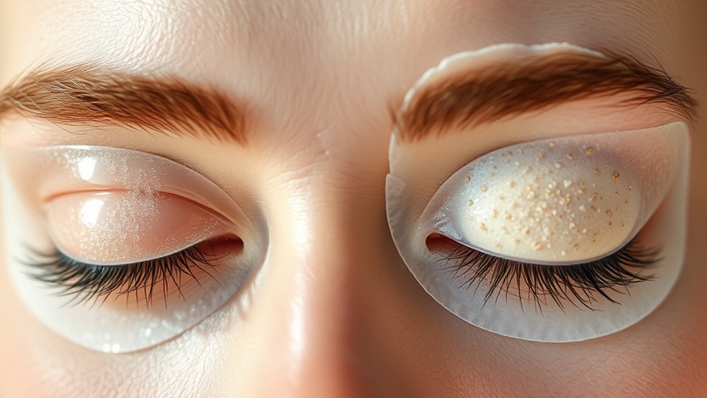 cooling and active eye patches