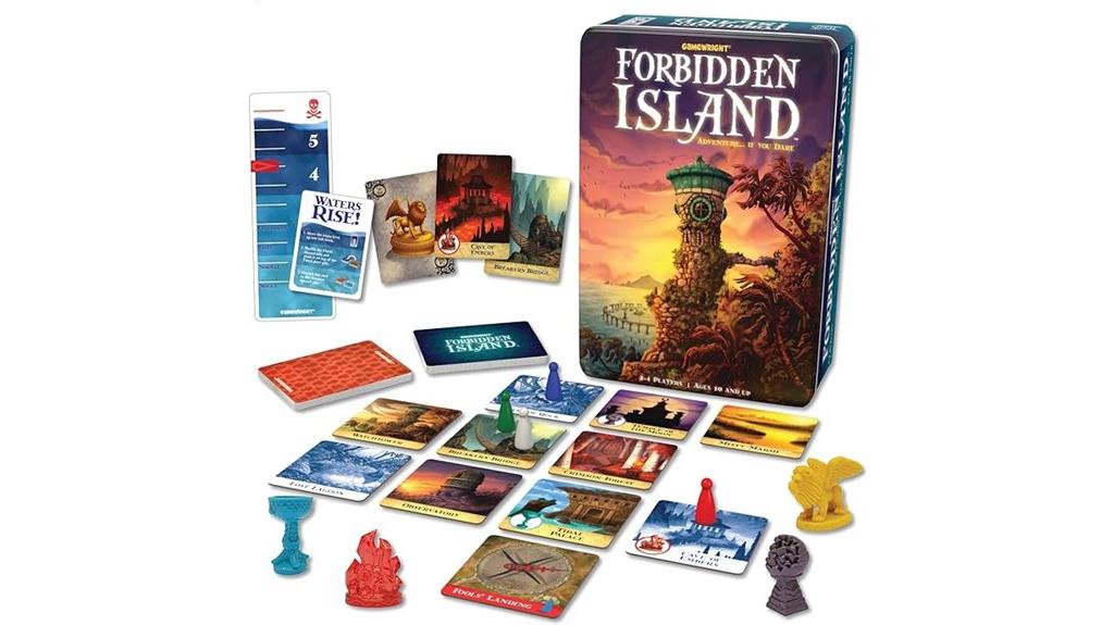 cooperative forbidden island game