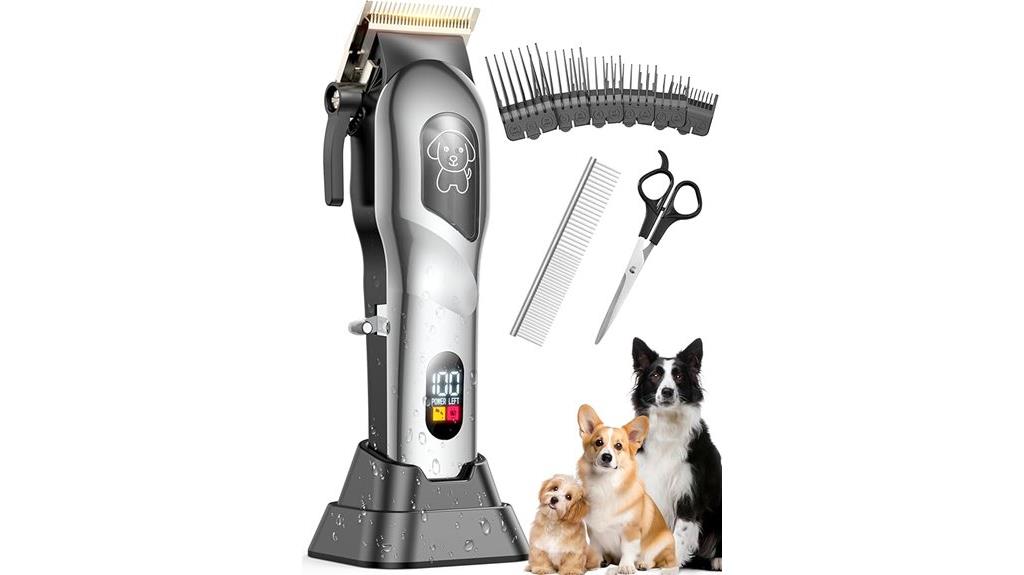 cordless pet grooming kit