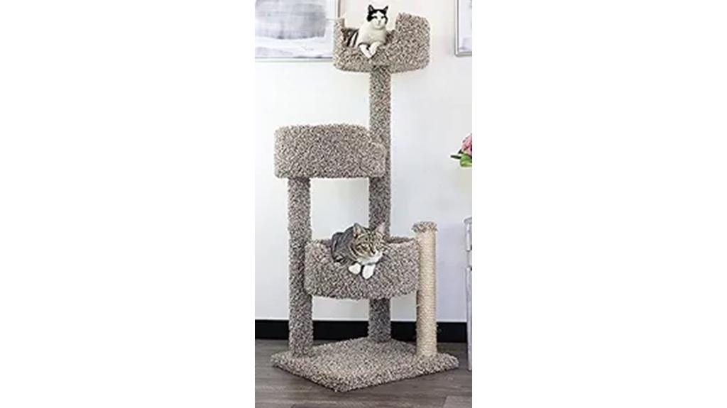 deluxe cat tree tower