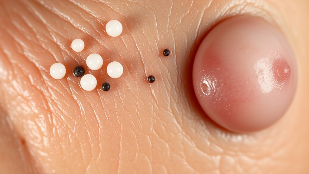 different pore types require tailored treatments