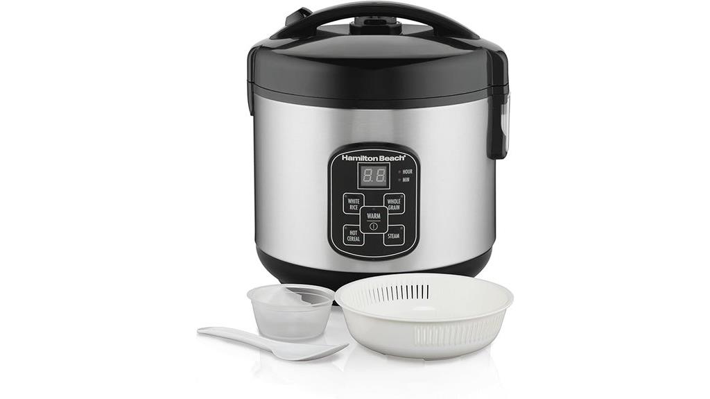 digital rice cooker steamer