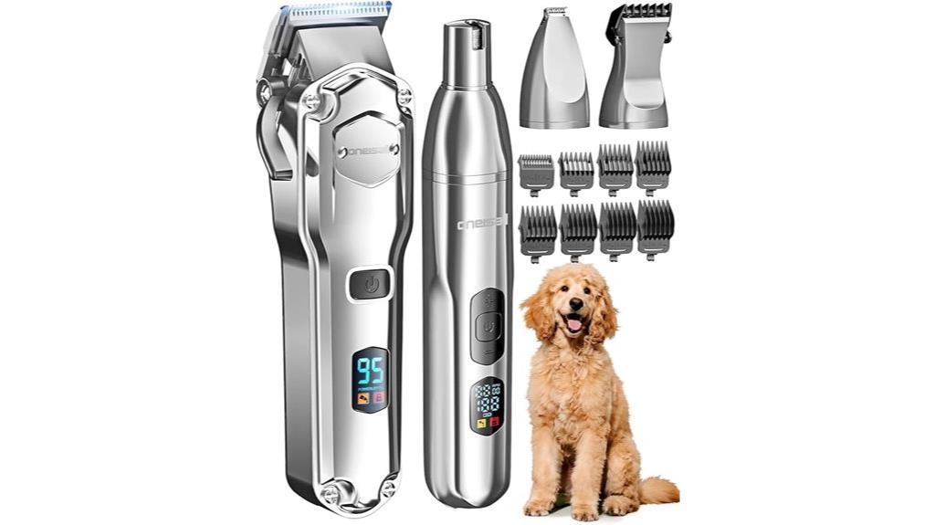dog grooming kit for thick coats
