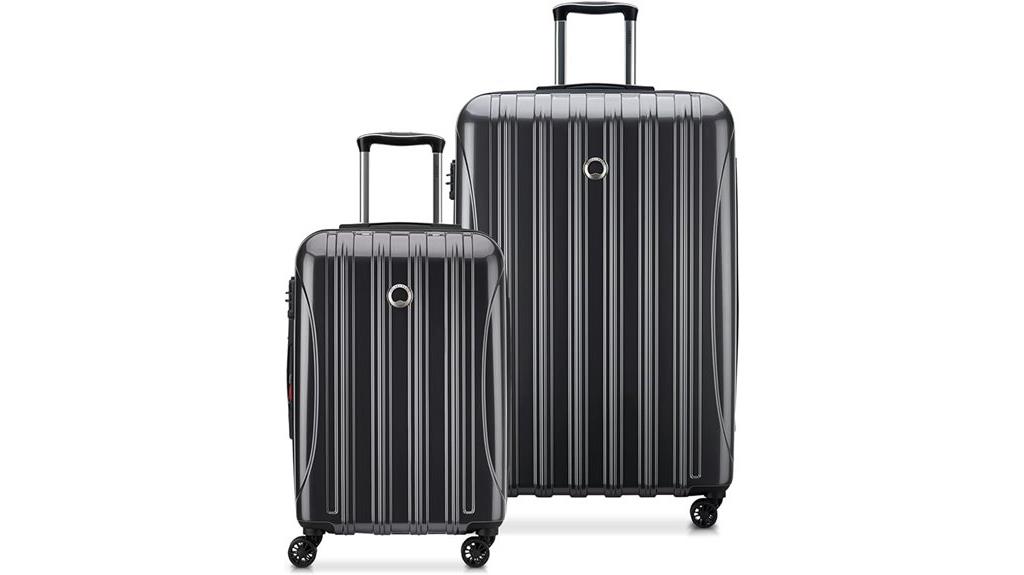 durable hardside travel set