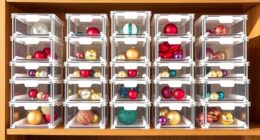 durable holiday ornament containers