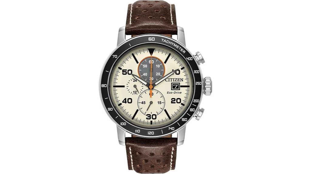 eco drive chronograph weekender watch
