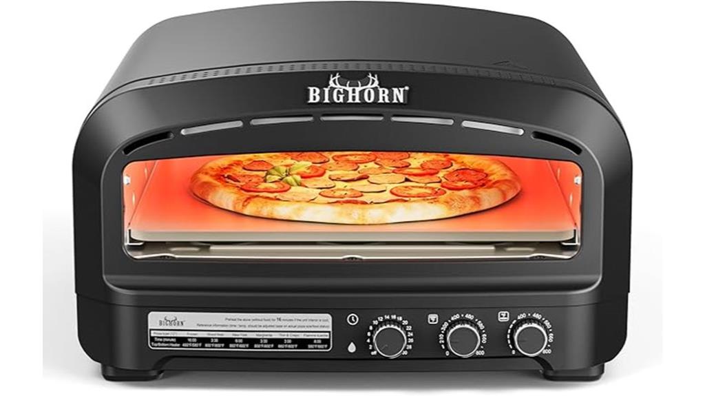 electric outdoor pizza oven
