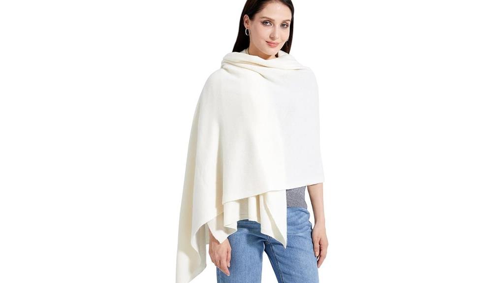 elegant cashmere wrap