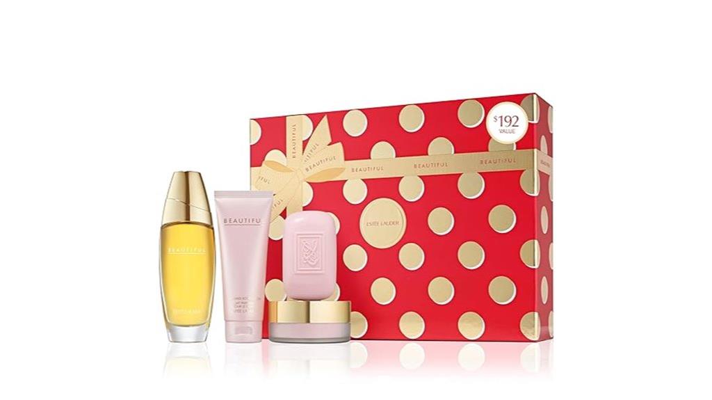 elegant floral fragrance set