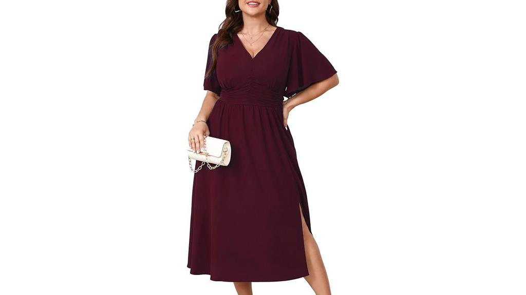 elegant plus size maxi