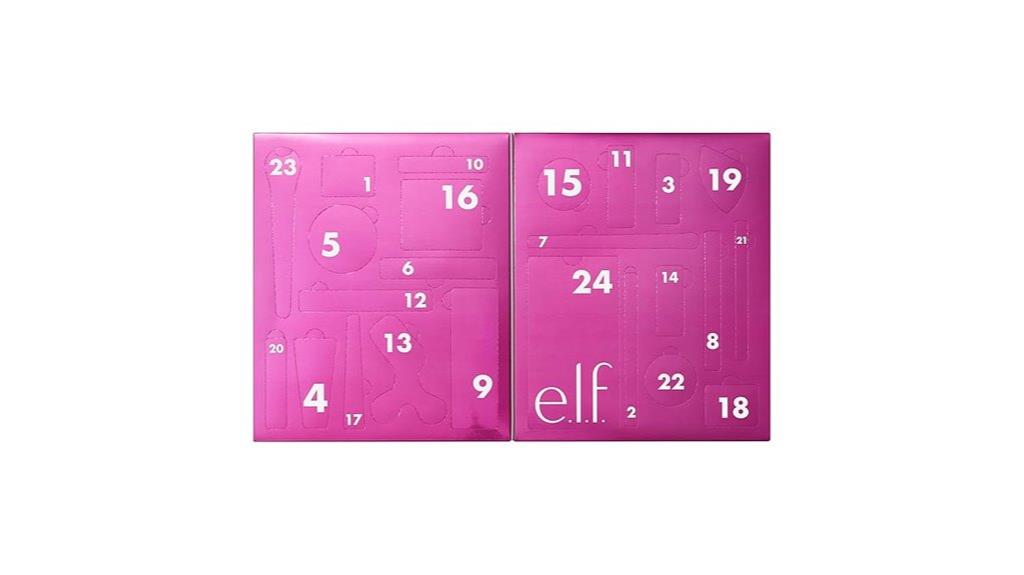 elf holiday advent calendar
