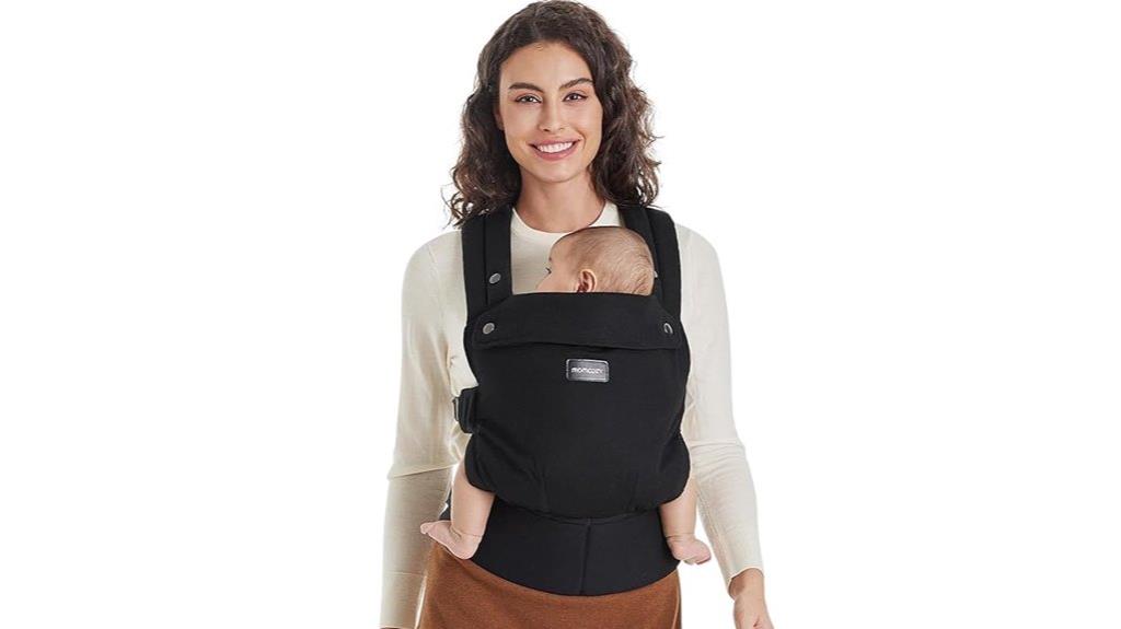 ergonomic lightweight baby carrier