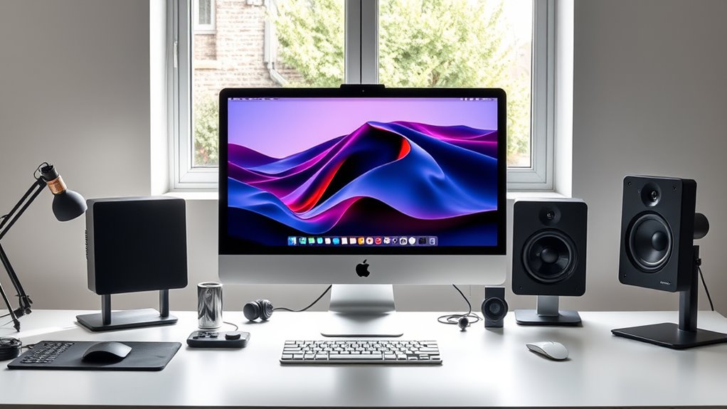 essential home office imac features