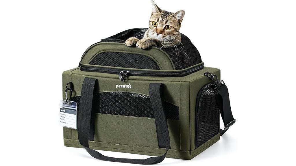 expandable pet carrier for small dogs