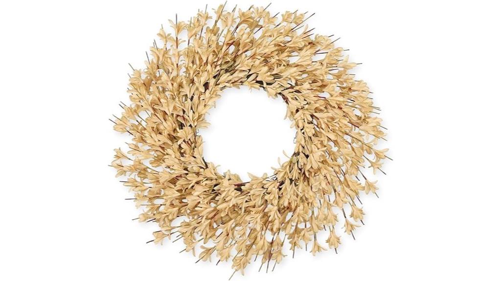fall door wreath decor