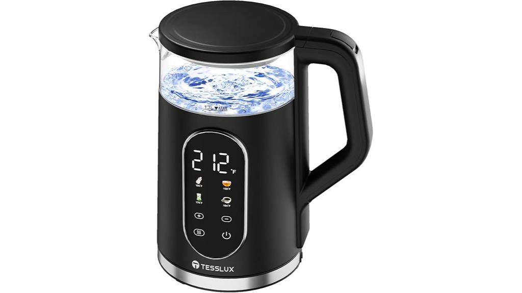 fast boiling temperature control