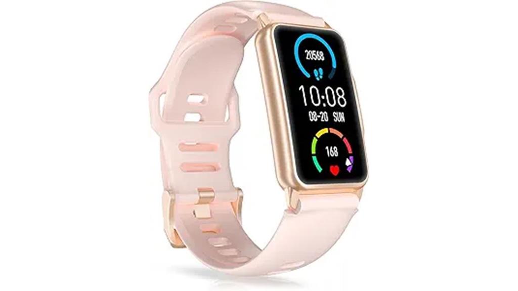 fitness tracker with sensors