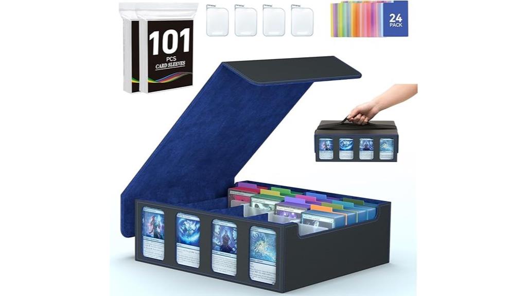 four row storage with dividers