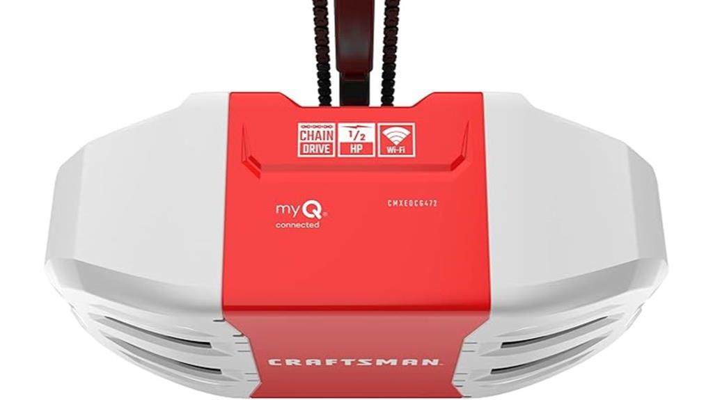 garage door opener 1 2 hp