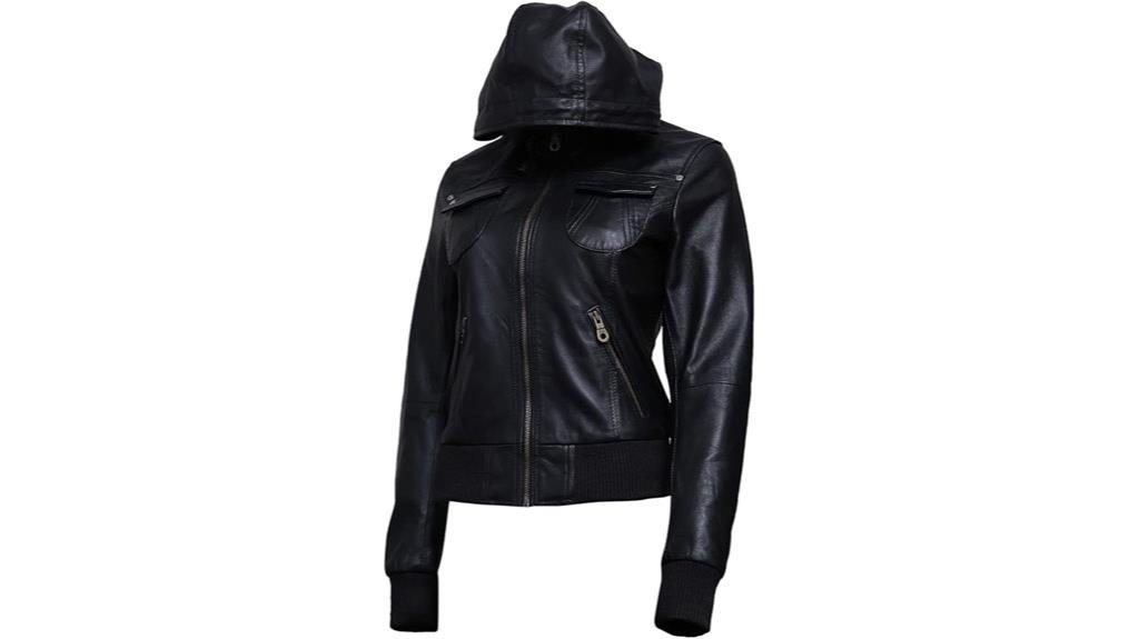 genuine lambskin motorcycle jacket