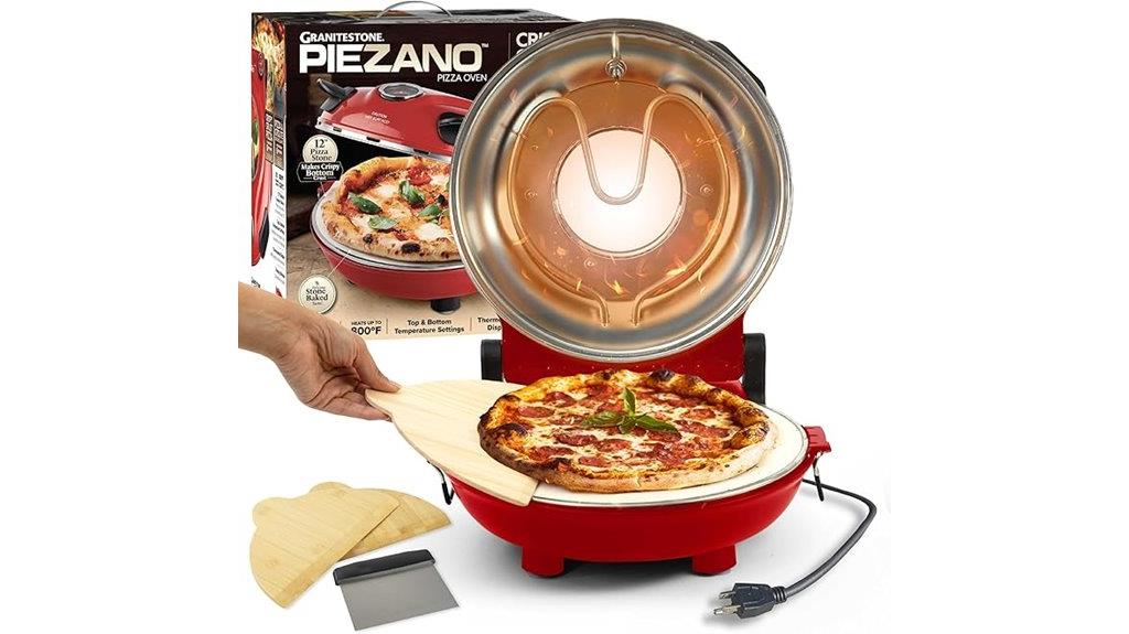 granitestone crispy pizza oven