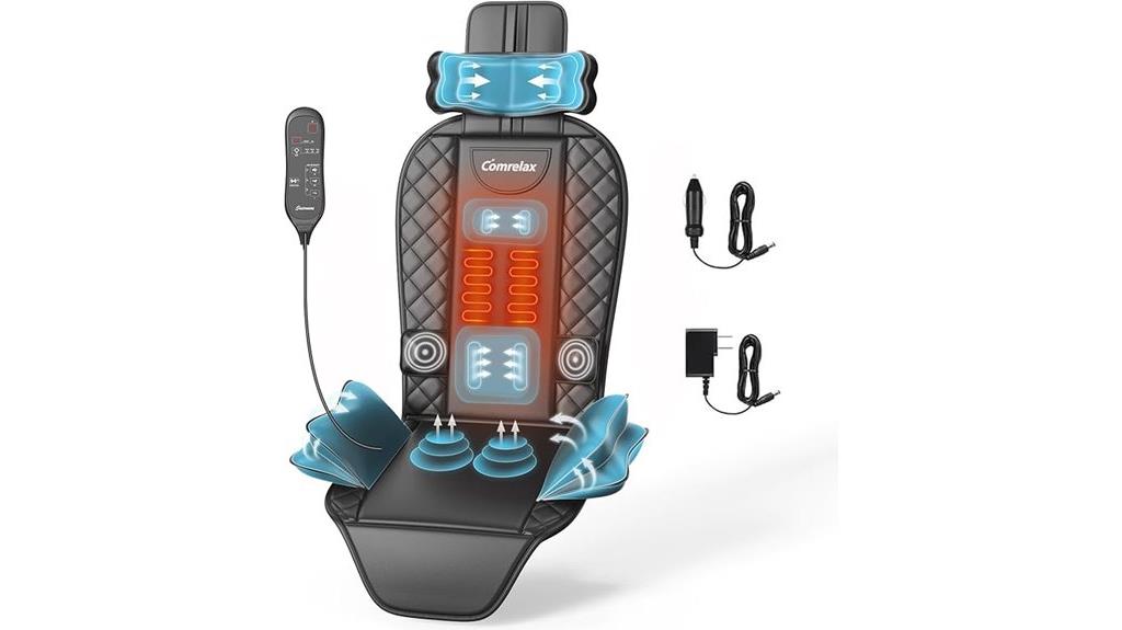 heated back massage pad