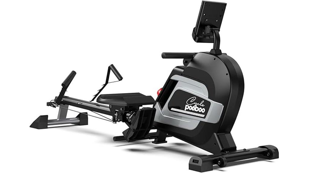 heavy duty magnetic rowing machine