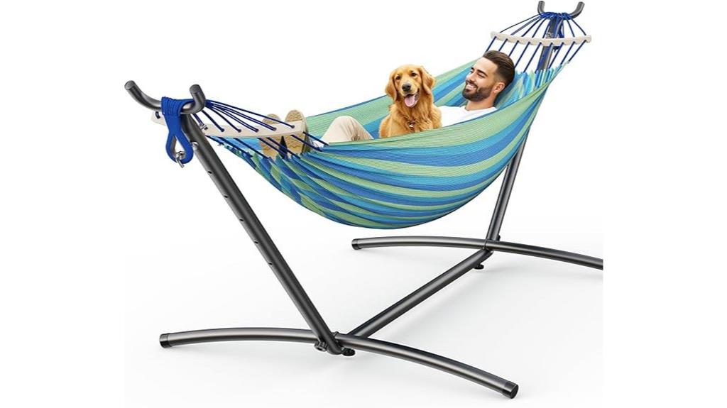 heavy duty portable double hammock