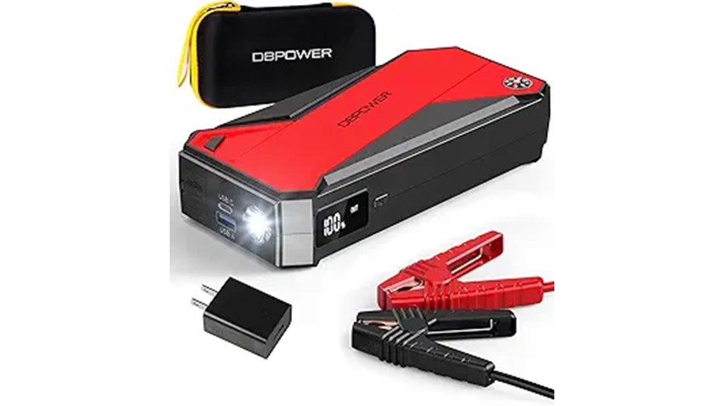 high capacity car jump starter