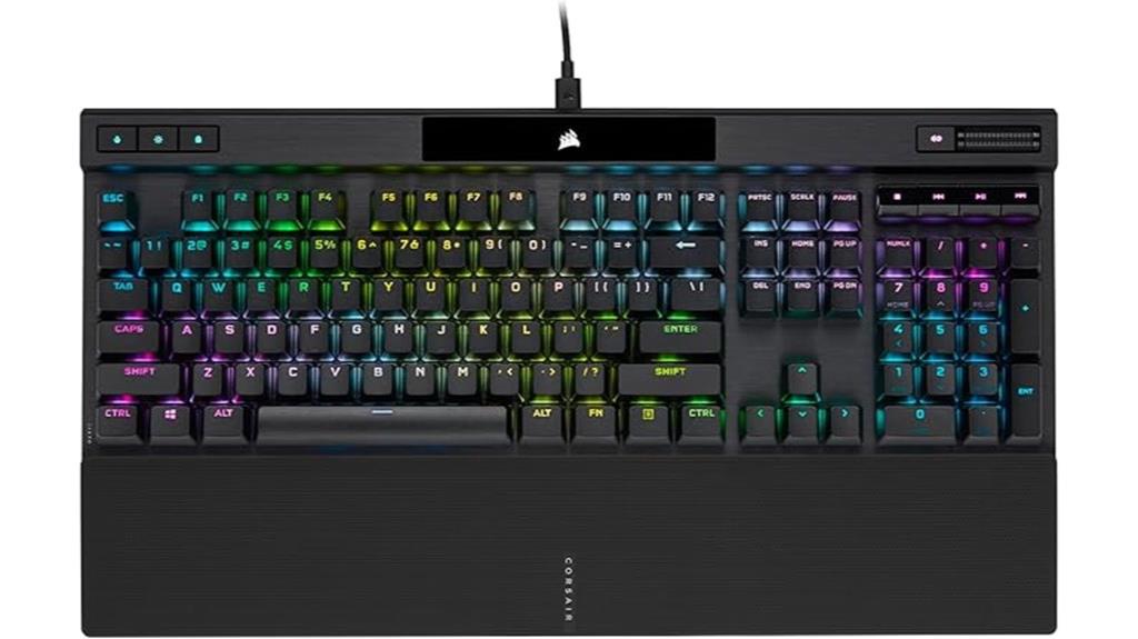 high performance rgb gaming keyboard