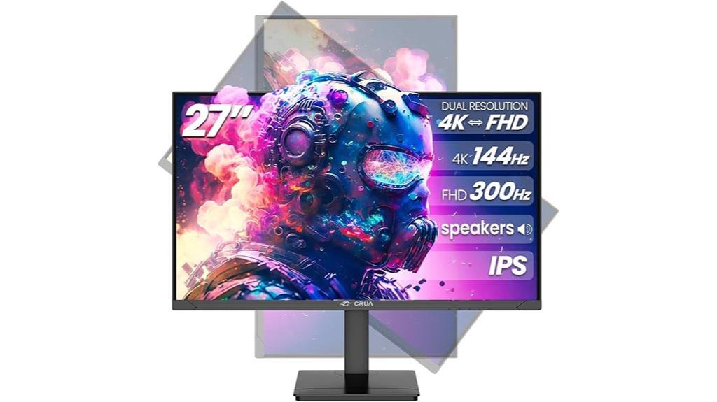 high resolution gaming monitor