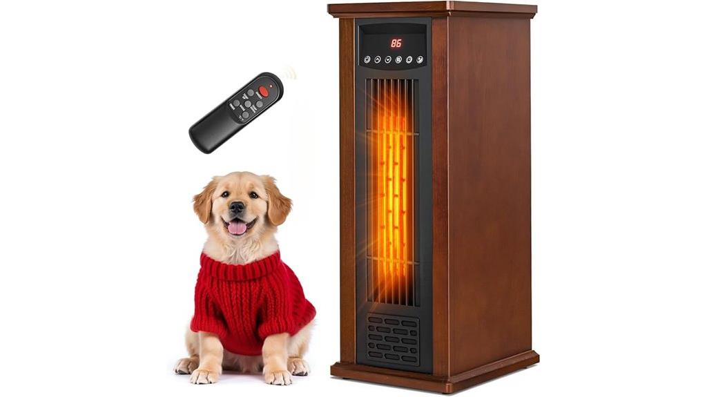 indoor infrared heating unit