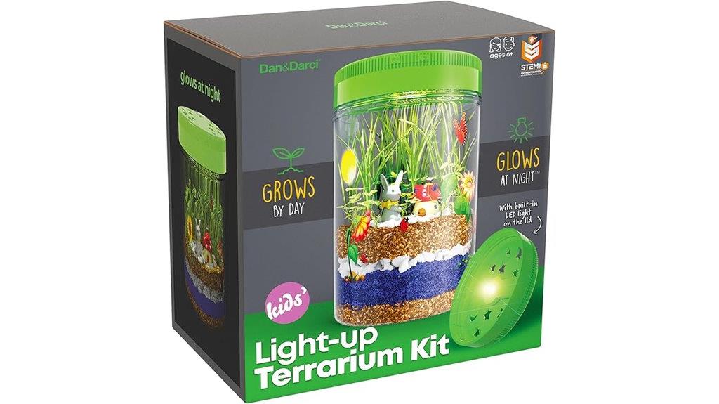 kids glow in the dark terrarium