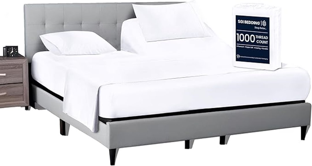 king split top sheets