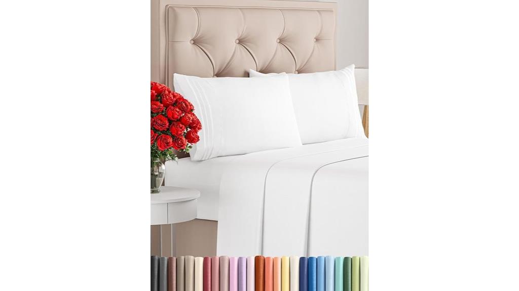 large breathable wrinkle free sheets