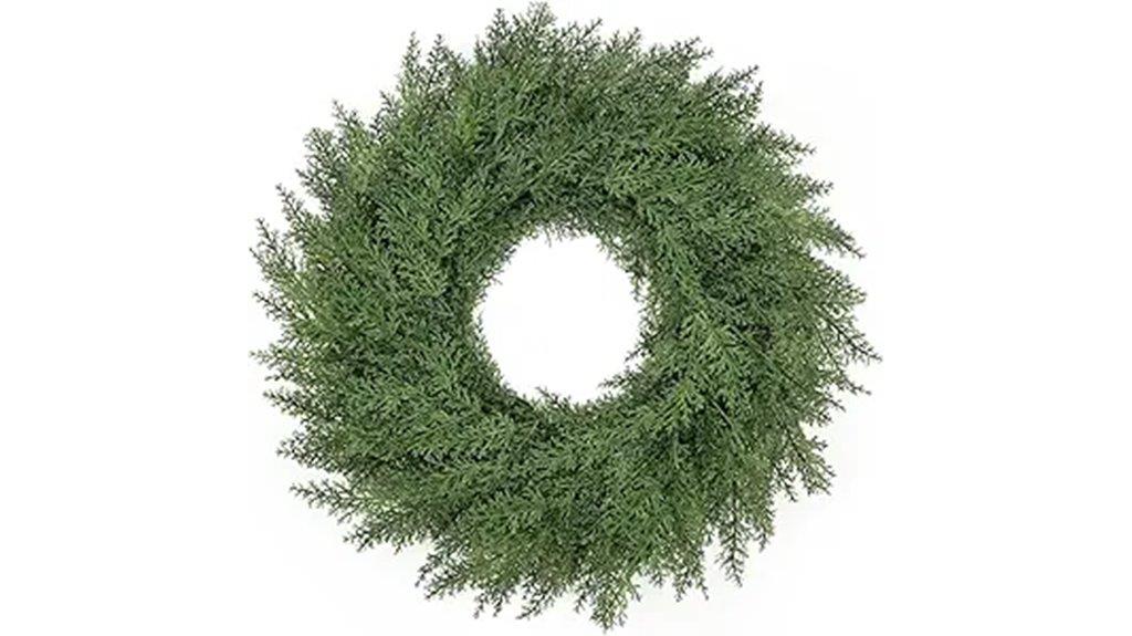 large christmas wreath