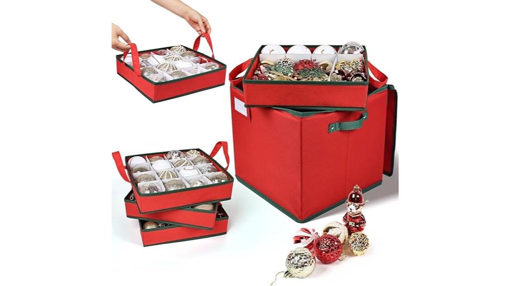 large foldable ornament storage