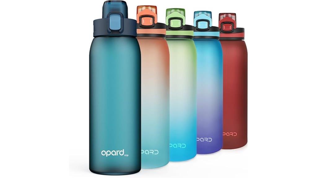 large leak proof water bottle