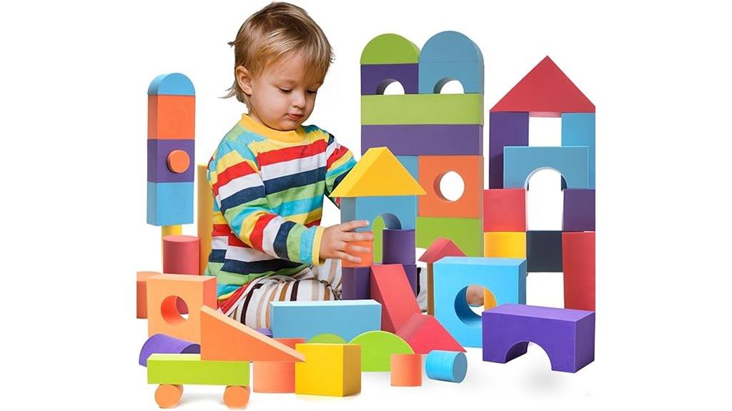 large toddler foam block set