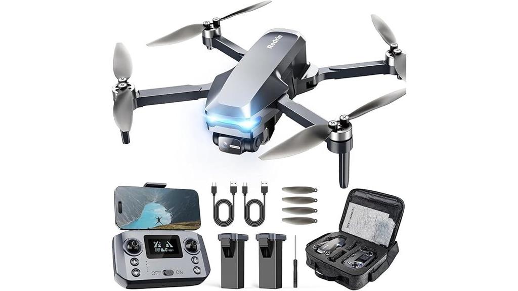 lightweight gps drone with 4k