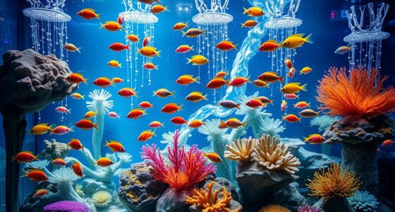 luxurious aquarium decor ideas