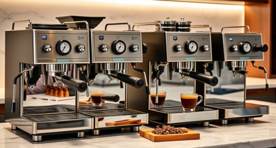 luxury at home espresso brewing