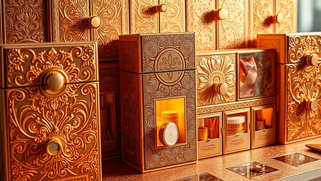 luxury beauty holiday countdown