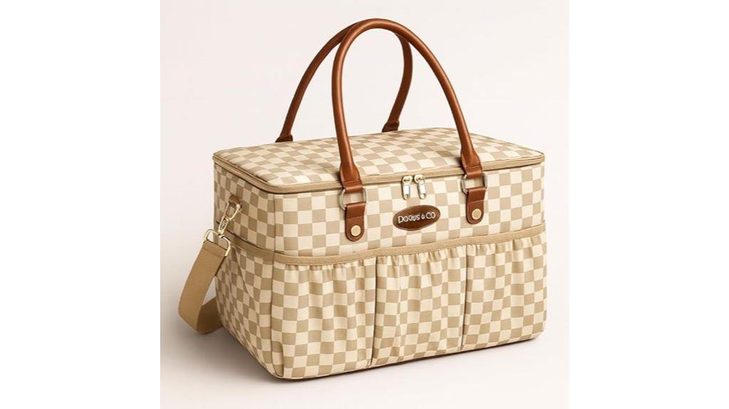 luxury collapsible diaper organizer