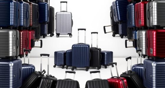 luxury durable luggage sets
