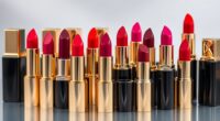 luxury lipstick collection showcase