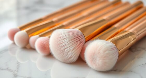 luxury makeup brush collection