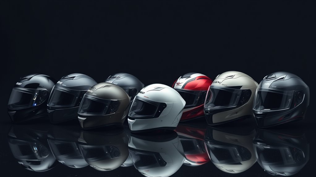 luxury safety motorcycle helmets