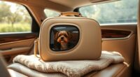 luxury travel dog carriers