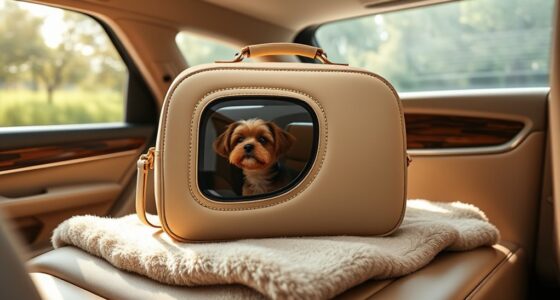 luxury travel dog carriers